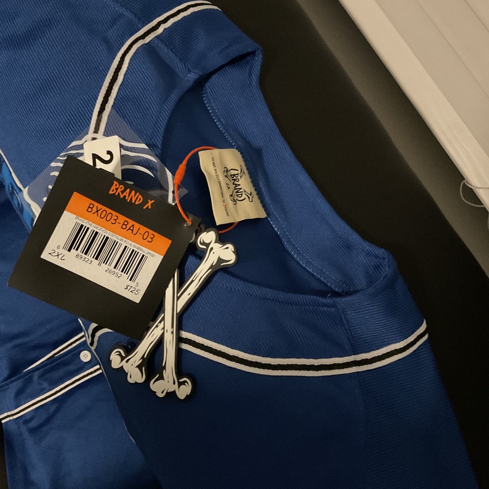 Nipsey Hussle Jersey Blue Los Angeles NWT Size XXL - Picture 2 of 5